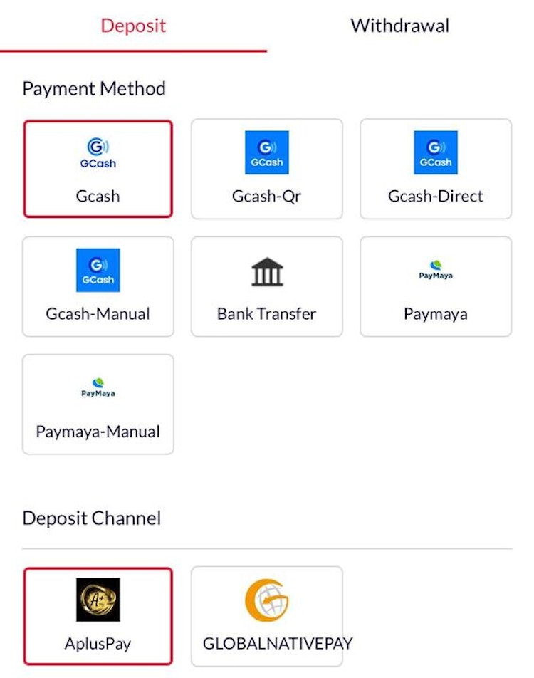 peso88 Deposits & Withdrawals