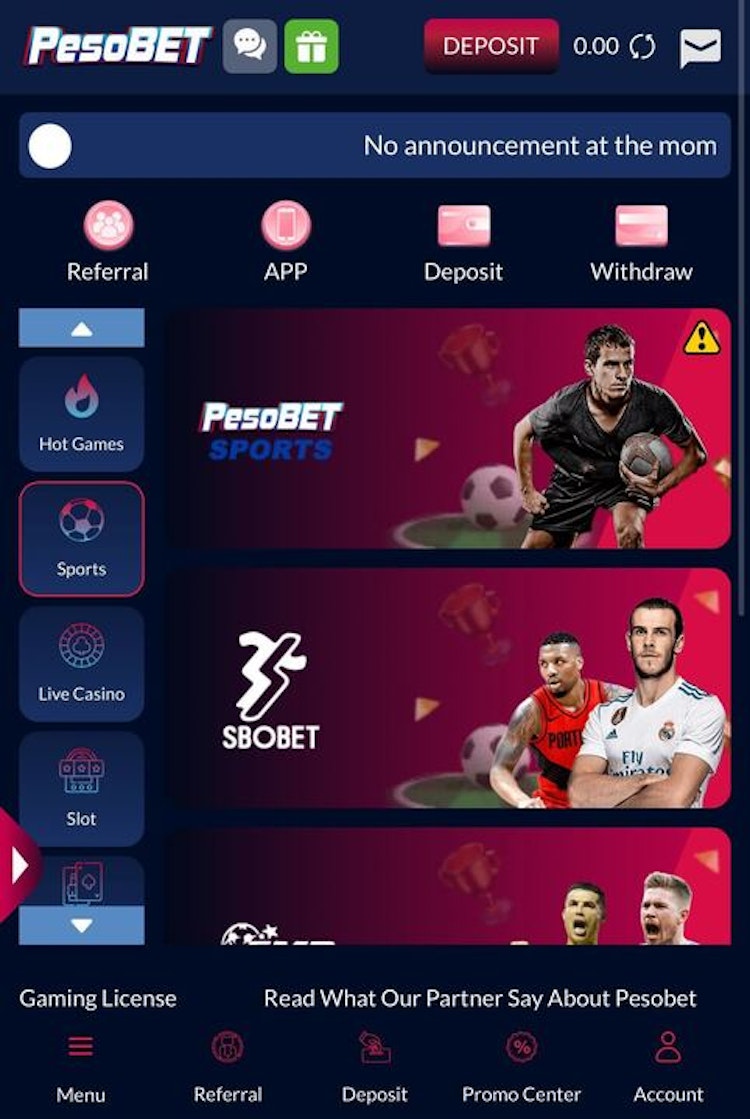 pesobet sportsbook