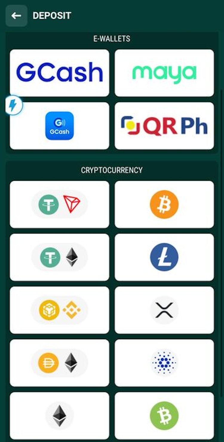 spinbetter Deposits & Withdrawals