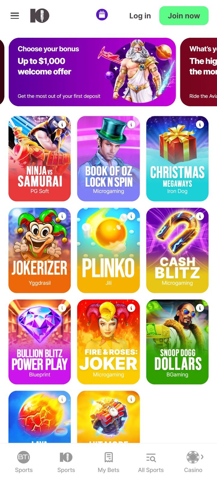 10bet casino