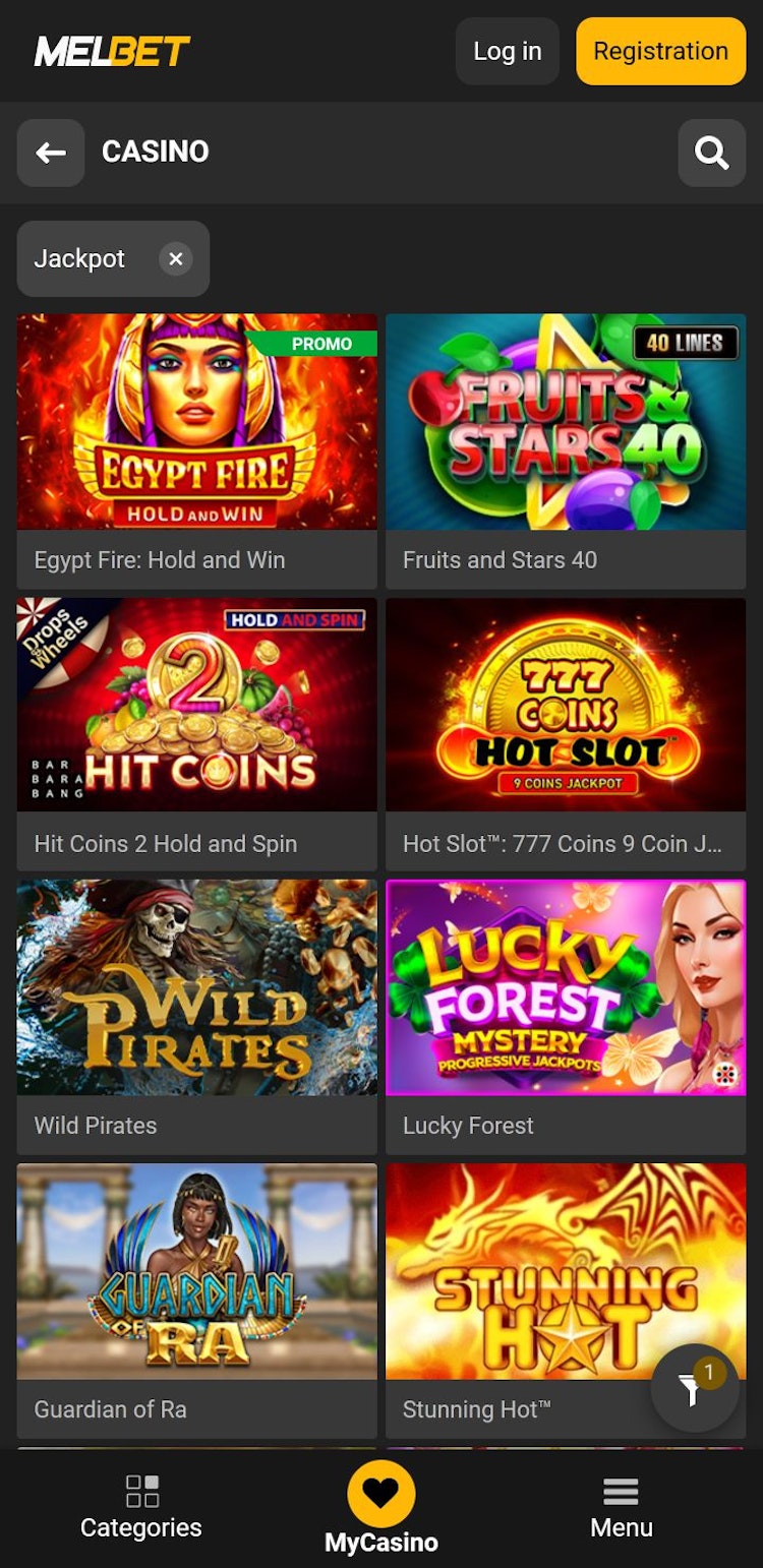 Melbet slots