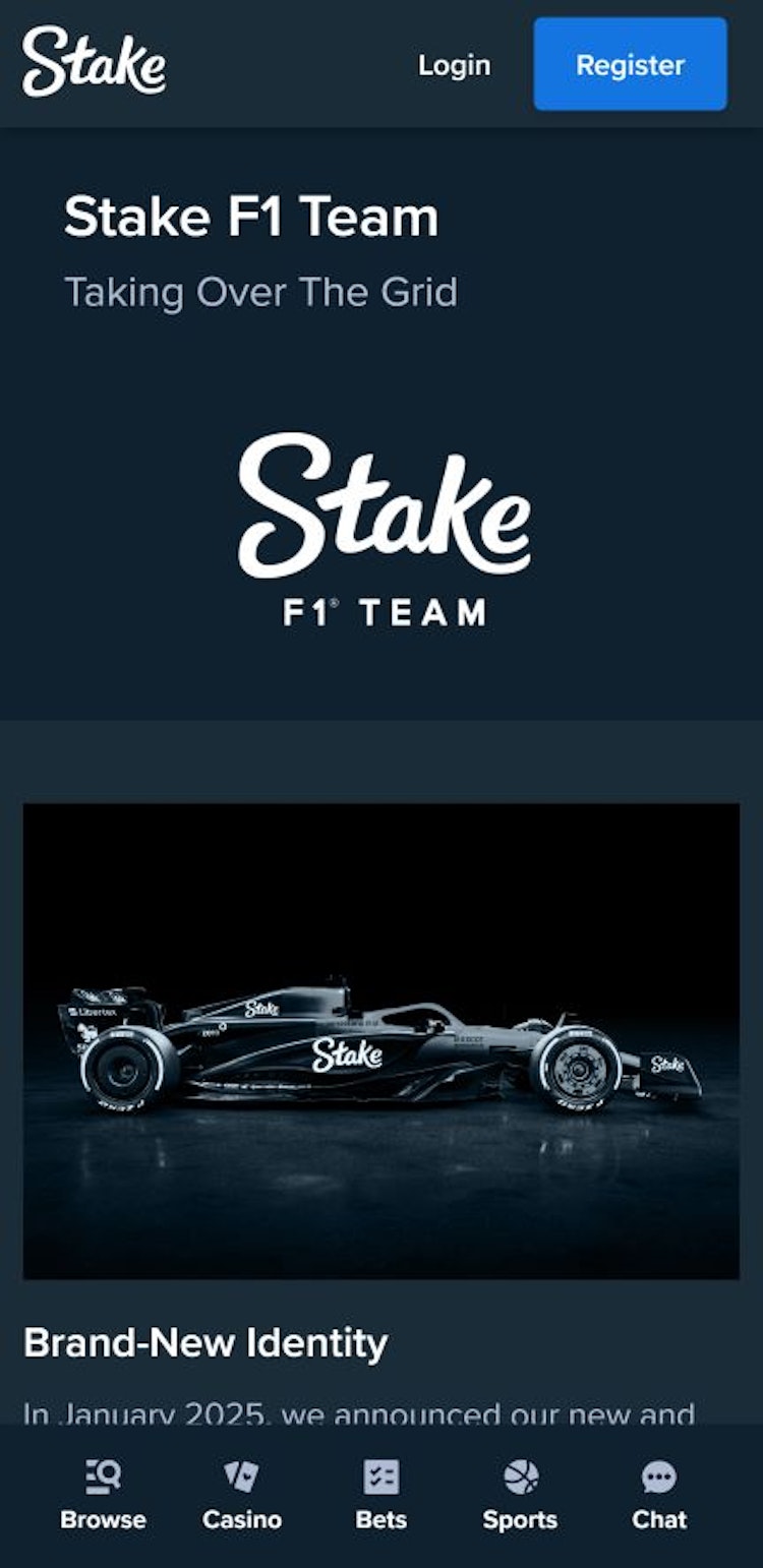 Stake F1 team