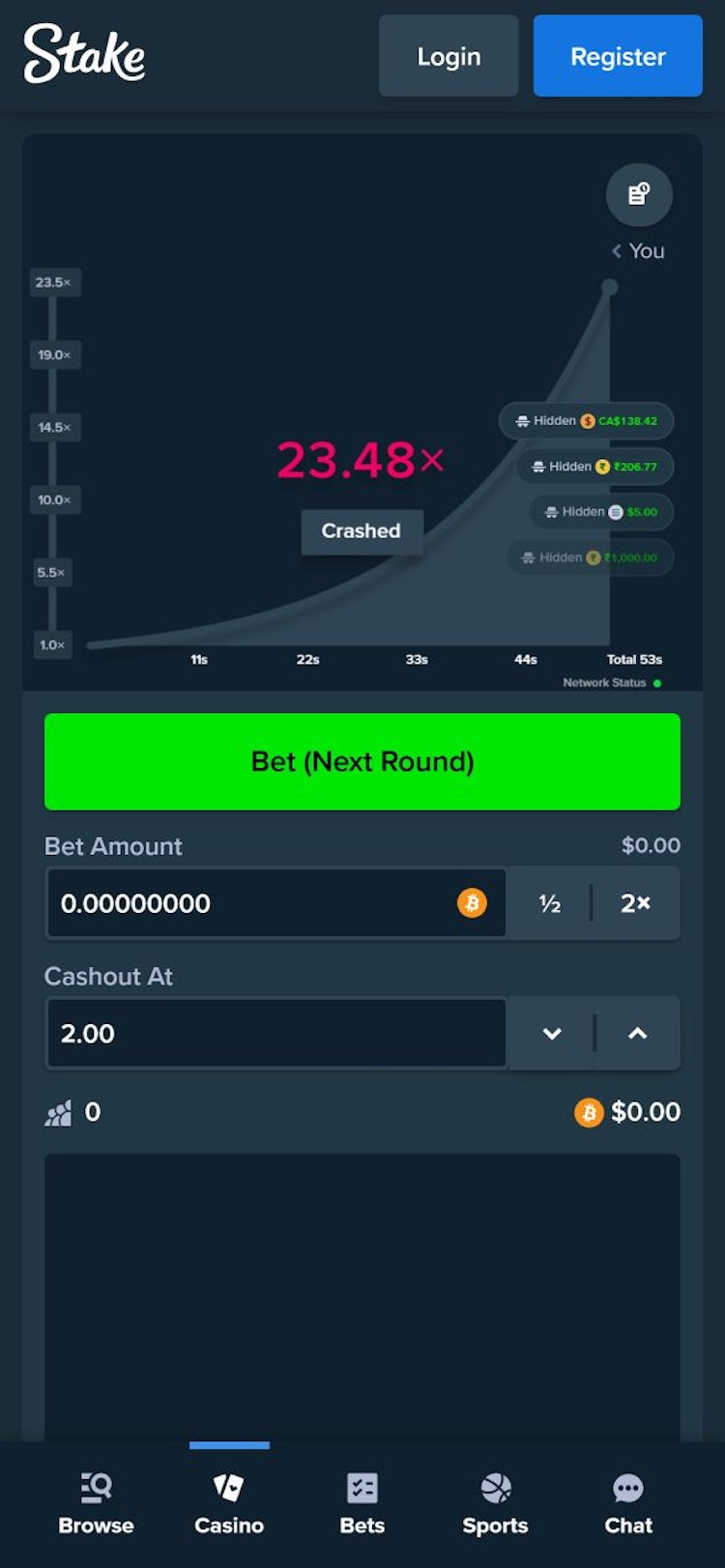 Stake demo